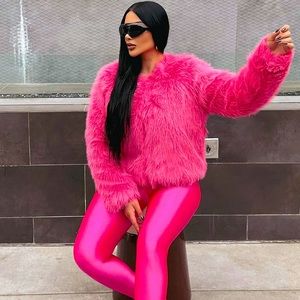 Fashion Nova - Size Medium, Color Hot Pink